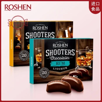 ROSHEN 如胜 朗姆味 酒心巧克力 150g