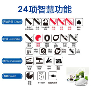 Panasonic 松下 DL-5230CWS 智能马桶盖