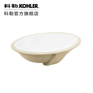 KOHLER 科勒 乔司 99184 台下洗脸盆