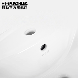 KOHLER 科勒 富丽奥 K-2017T 柱式脸盆 八寸龙头孔