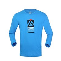 MILLET 觅乐 MXP TS LS 男士运动T恤 MIV7685 蓝色 M