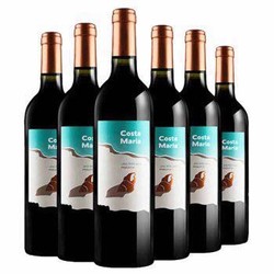 西班牙进口红酒 玛利亚海之情（Maria）干红葡萄酒750ml *6瓶 整箱装