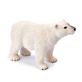 京东PLUS会员：Wenno 仿真野生动物模型 北极熊 *3件