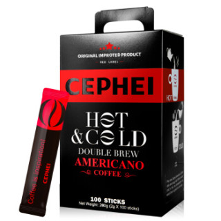 CEPHEI 奢斐 冷热双泡 美式咖啡 120支