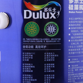 Dulux 多乐士  森呼吸 无添加硅藻抗甲醛 全效面漆 (5L) 白色