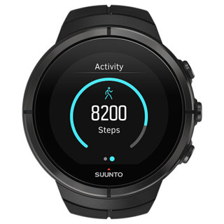 SUUNTO 颂拓 Spartan Ultra 斯巴达极限系列 户外运动心率表 SS022948000 黑色 钛合金款