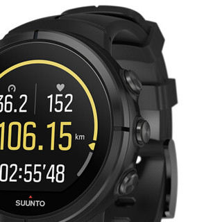 SUUNTO 颂拓 Spartan Ultra 斯巴达极限系列 户外运动心率表 SS022948000 黑色 钛合金款