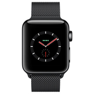 Apple 苹果 Watch Series 3智能手表（GPS+蜂窝网络款 38毫米 米兰尼斯表带 ）