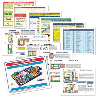 ELENCO 埃伦克 Snap Circuits 203 电路探索玩具套装