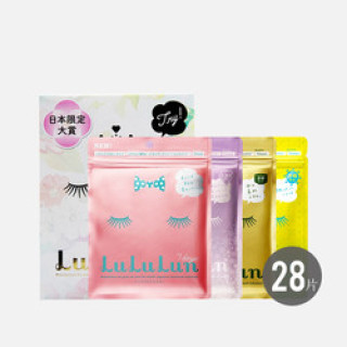 LuLuLun 限定缤纷 面膜套组 7枚*4袋