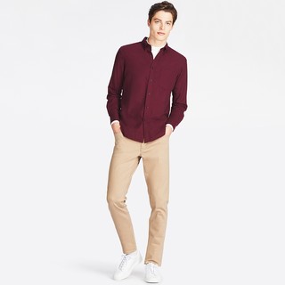 UNIQLO 优衣库 400662 男款法兰绒衬衫