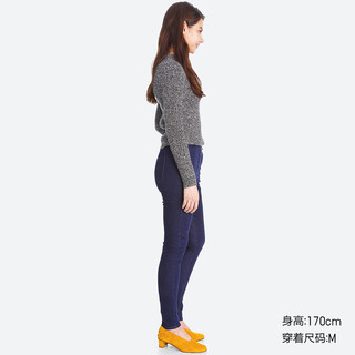 UNIQLO 优衣库 HEATTECH 401870 女士高腰牛仔裤