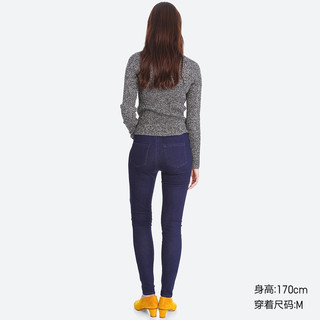 UNIQLO 优衣库 HEATTECH 401870 女士高腰牛仔裤