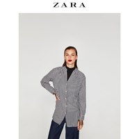 ZARA TRF 00881172064 女士侧面带饰衬衫