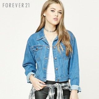 FOREVER 21 00229982 女士牛仔夹克