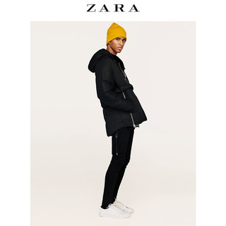 ZARA 03286550800 男款袋鼠口袋棉服外套 