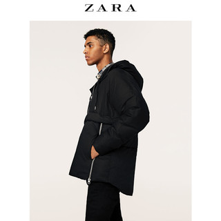 ZARA 03286550800 男款袋鼠口袋棉服外套 