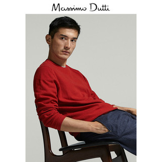 Massimo Dutti 00933409599 男款纹理针织衫 
