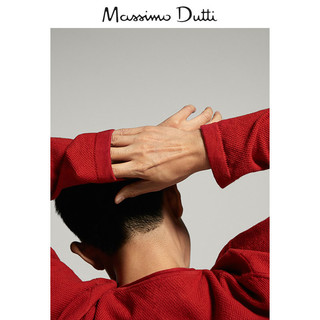 Massimo Dutti 00933409599 男款纹理针织衫 