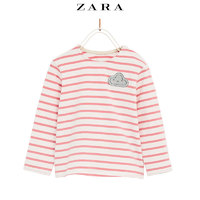 ZARA 03335344620 女婴条纹长袖T恤