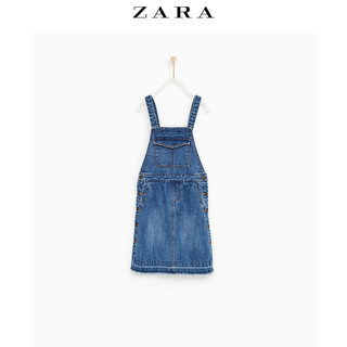 ZARA  04433726400 儿童牛仔背带裙 