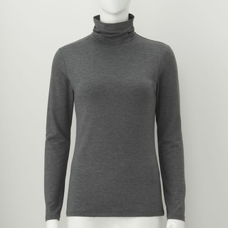 UNIQLO 优衣库 HEATTECH EXTRA WARM 400258 女款两翻领T恤