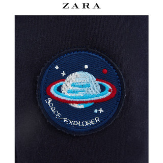 ZARA  男童 星空系列 印字绒布裤