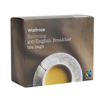 waitrose 维特罗斯 英式早餐茶包 250g（100包）*2盒