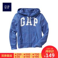 Gap 盖璞 927721 E NW 女童拱形徽标拉链连帽卫衣