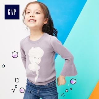 Gap 盖璞 Gap x Disney  冰雪奇缘图案 164985 儿童金属感针织衫