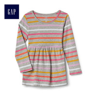 Gap 盖璞 124165 女童纯棉圆领印花上衣
