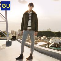 GU 极优 294684 男士短款外套