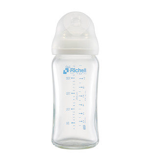 Richell 利其尔 宽口径玻璃奶瓶 150ml