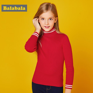 Balabala 巴拉巴拉 女童针织衫