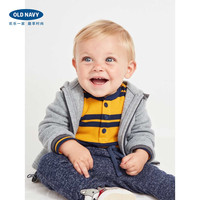 Old Navy 老海军 774885 男婴纯色连帽卫衣 