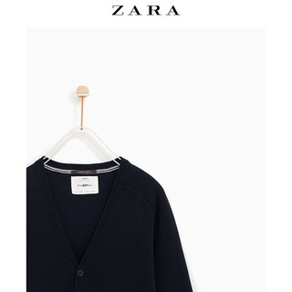 ZARA 05536763401 儿童纯色针织开衫 