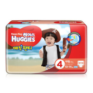 HUGGIES 好奇 魔法成长裤 L40片 6包装