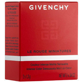 GIVENCHY 纪梵希 Le Rouge 小羊皮系列 迷你唇膏套装 1.3g*2支