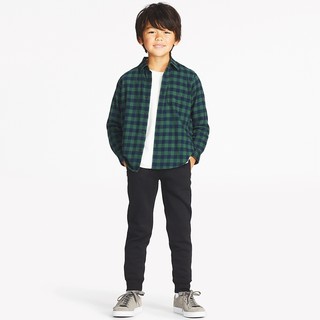 UNIQLO 优衣库 402970 男童法兰绒衬衣