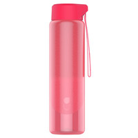 Unibott 优道 原生塑料太空杯 600ml 嫣红