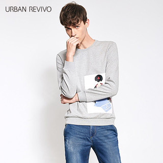 URBAN REVIVO MF03S4EN2011 男士T恤