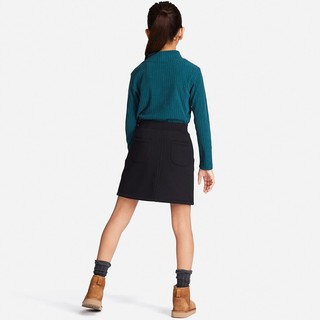 UNIQLO  优衣库 童装/女童 仿羊羔绒运动短裙 401237 