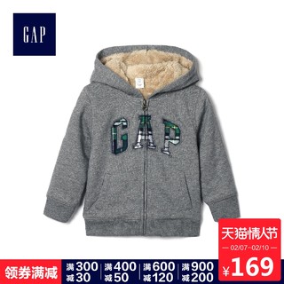 Gap 盖璞 男童连帽卫衣