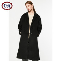 西雅衣家 C&A CA200198250 女士羊毛混纺大衣