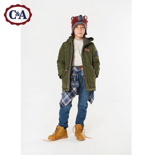 C&A  CA200198378 男童标语抽绳棉服