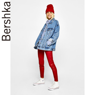 Bershka 01142916400 女士方领外套