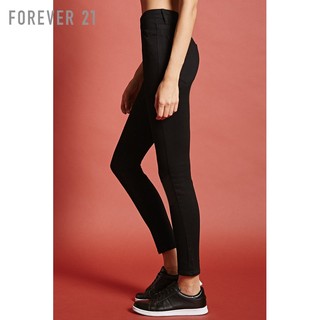 Forever21 女士中腰小脚牛仔裤