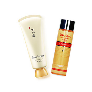 Sulwhasoo 雪花秀 玉璨净爽面膜 150ml + 城野医生 收敛水 200ml 