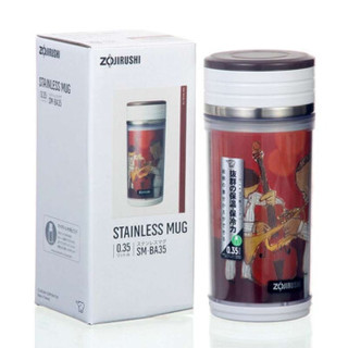 ZOJIRUSHI 象印 SM-BA35-TA 不锈钢真空保温杯 350ml