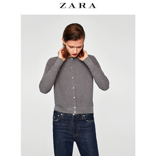 ZARA  女装 人造宝石纽扣开襟针织衫 09659100802